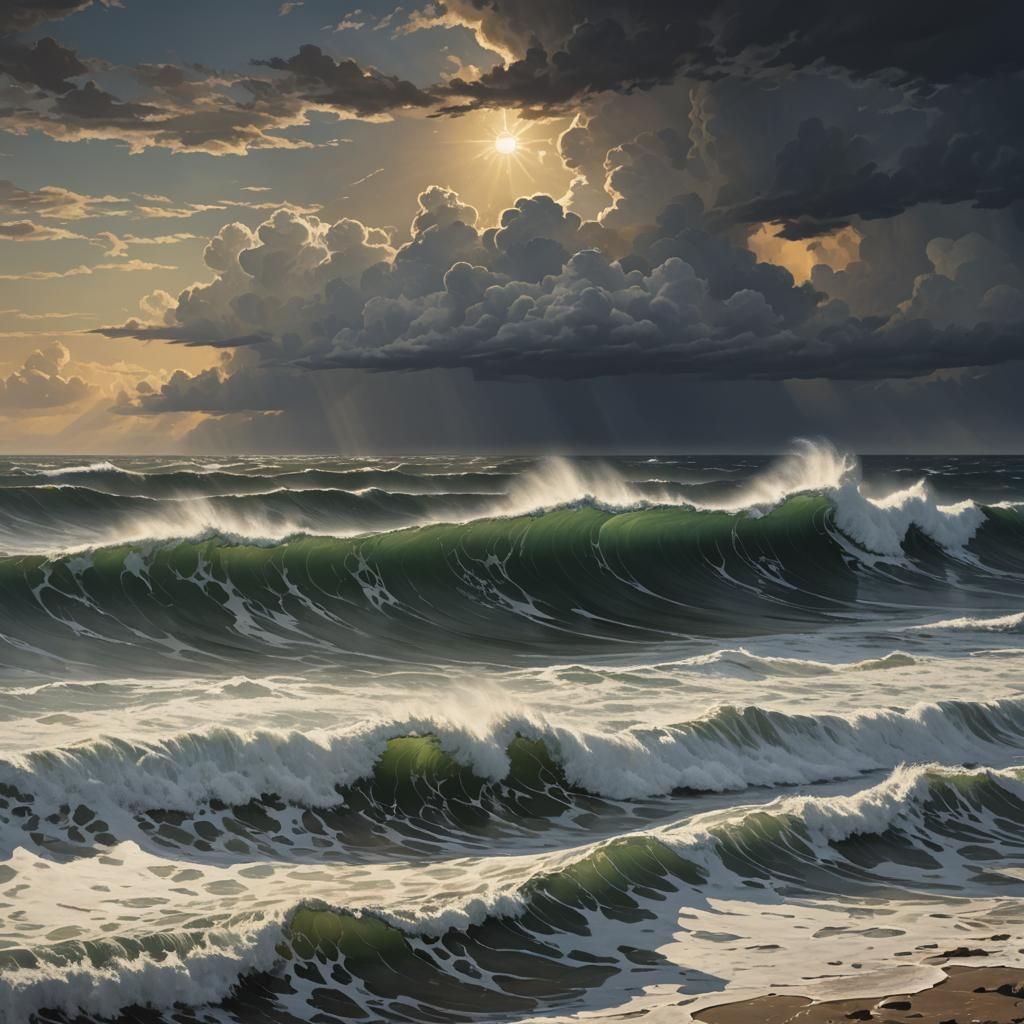 Sinister Sea Before the Storm