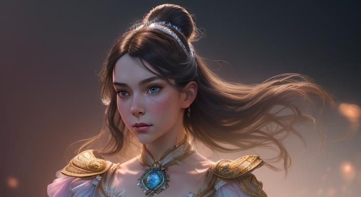 Nutcracker Ballet Dancer Portrait in Artgerm Style