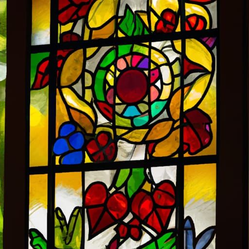 Stunning Stained Glass Art in High Resolution