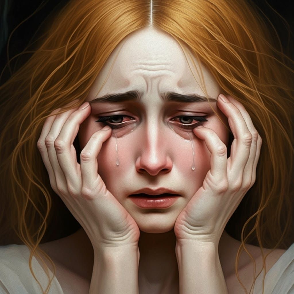 Melancholic Face in Symbolist Art