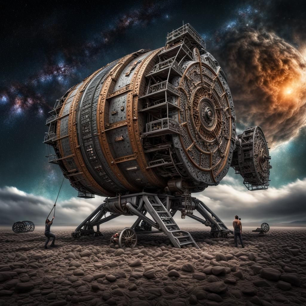 Cosmic Fantasy: Heavy Lifting in HDR