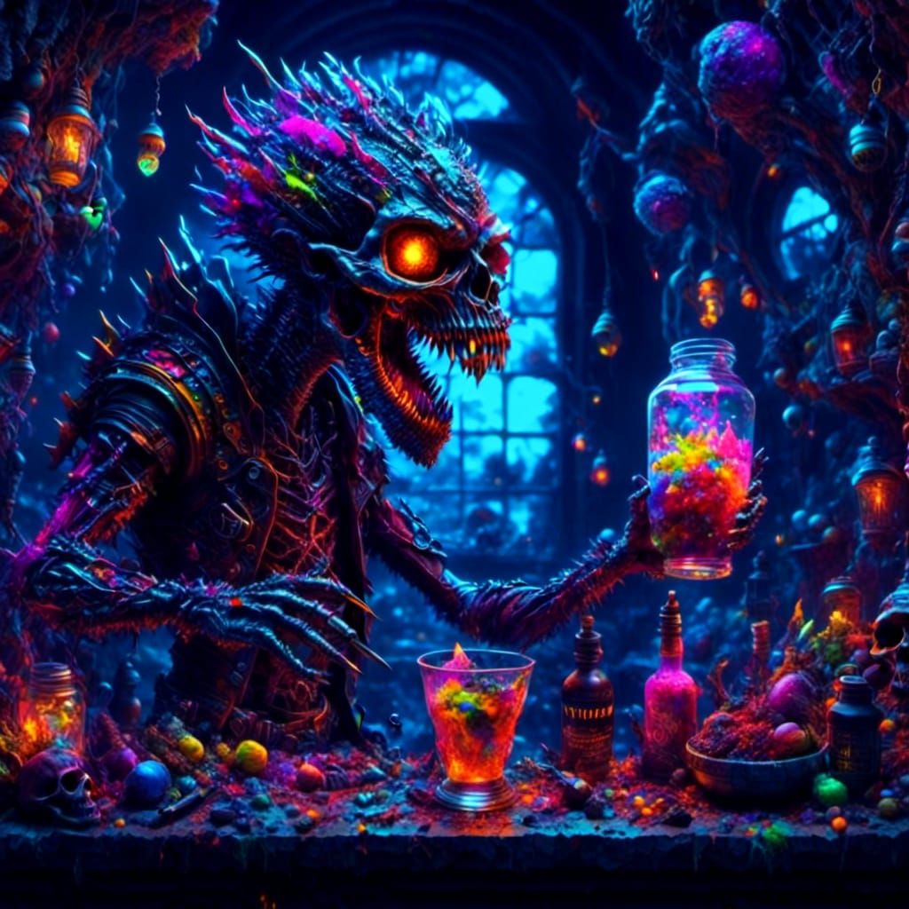 "What's your poison, fiend?"