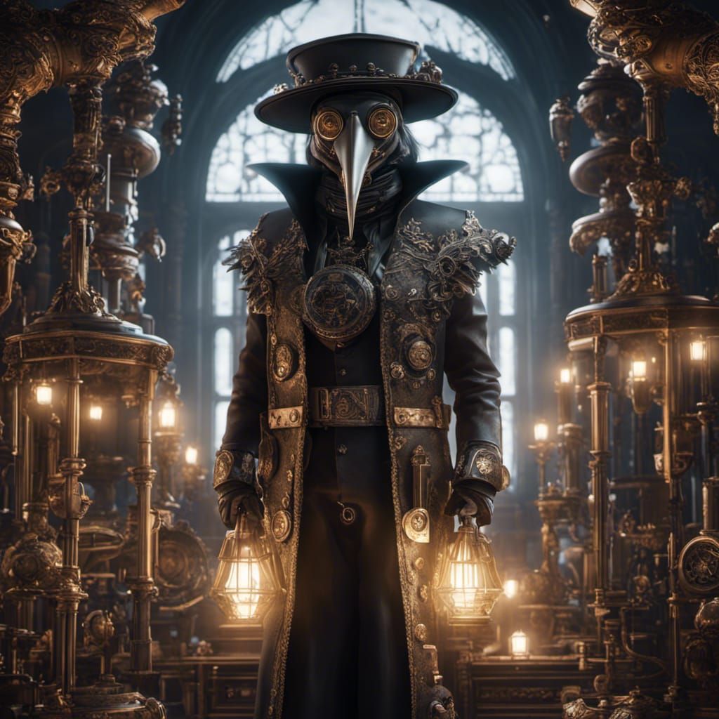 Steampunk Plague Doctor