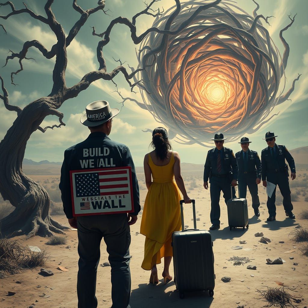 Conservative Man Watches in Despair as Wife is Deported in a...