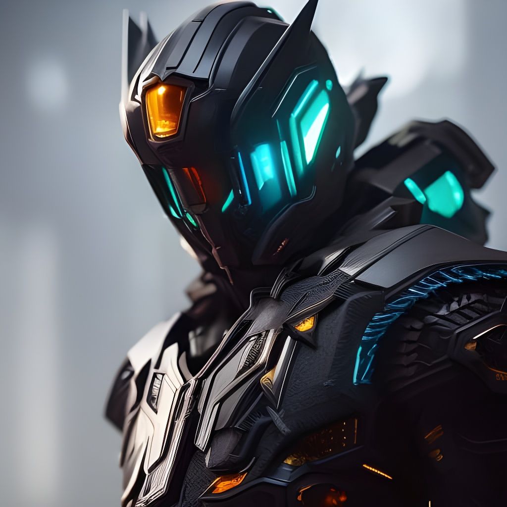 Anime Cyberpunk Techwear Streetwear in Digital Art Style