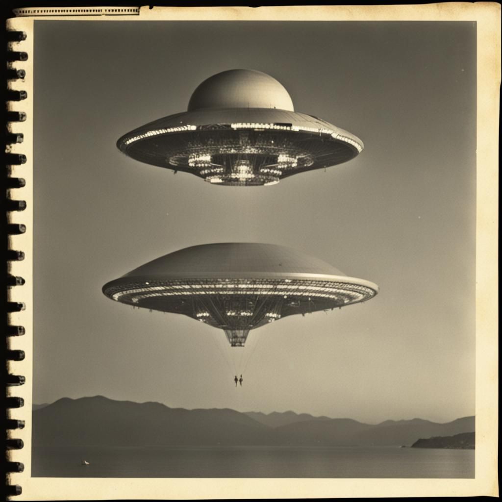 Classified Photo of Alleged Alien Spacecraft