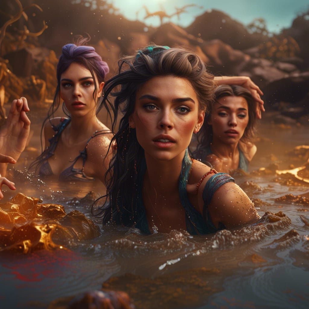 Mimi Webb, Madison Beer, Addison Rae Sinking