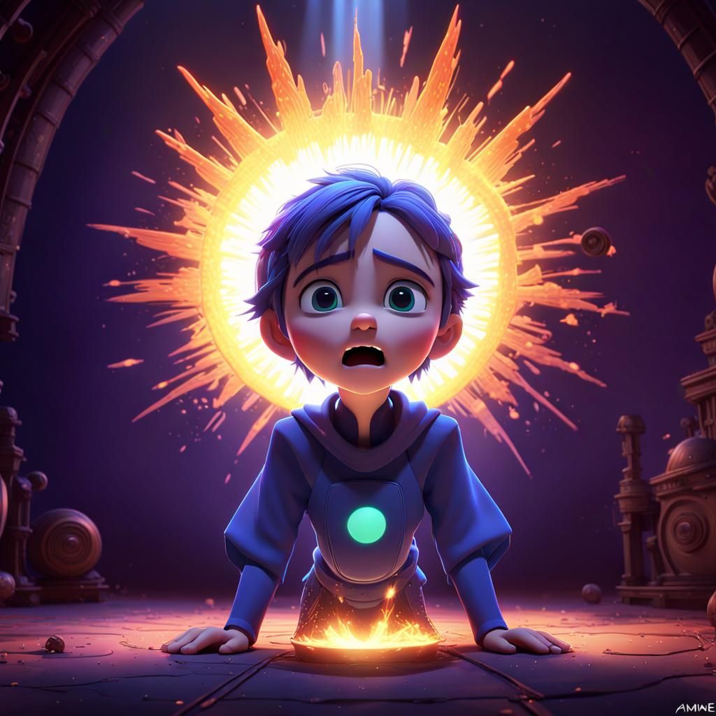 Soul Awakens: Pixar-Style 3D Concept Art