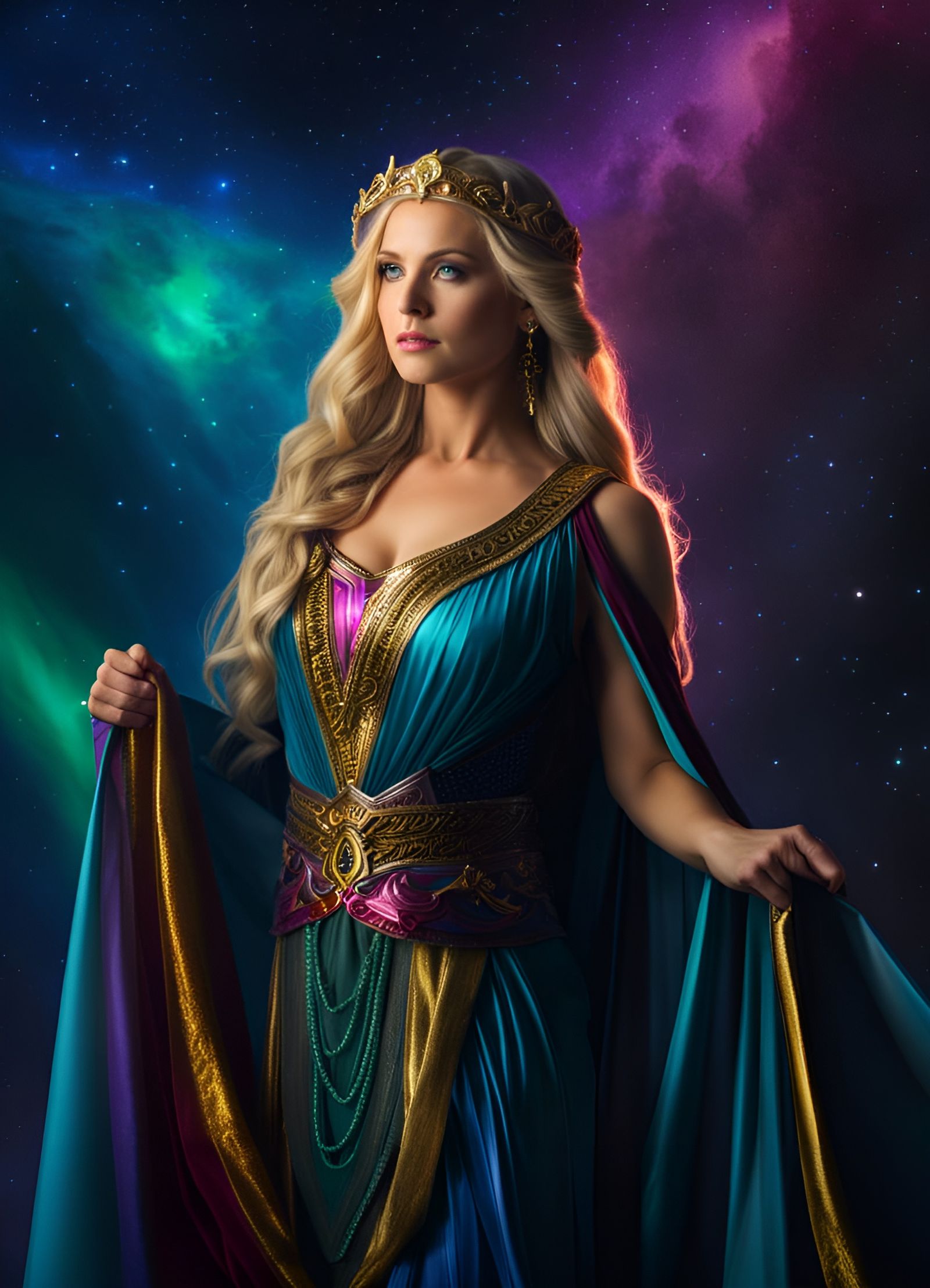 Sigyn: Beautiful Norse Goddess Portrait