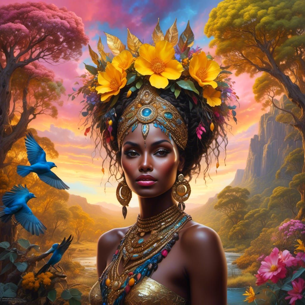 Jurlungur, Rainbow🌈🐍Serpent Goddess