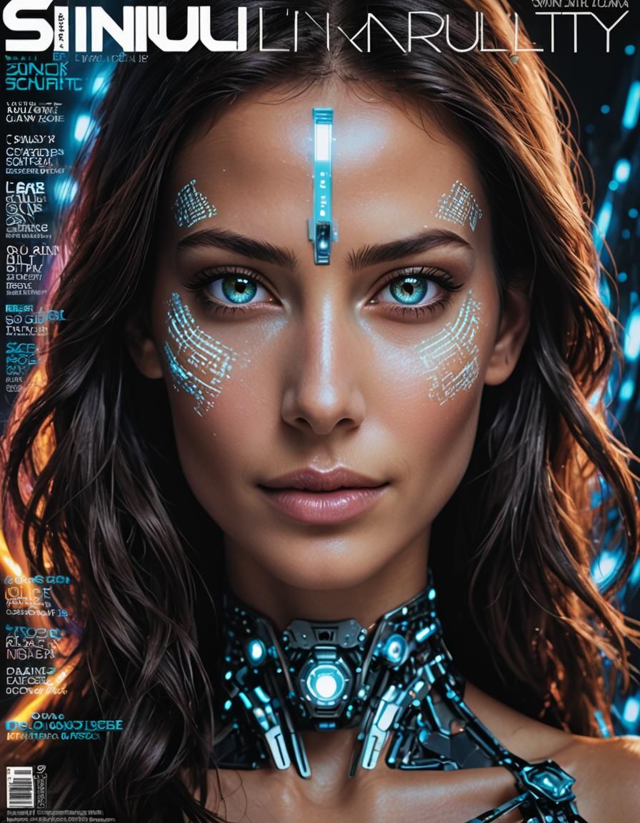 Singularity Rising Magazine Cover - VI