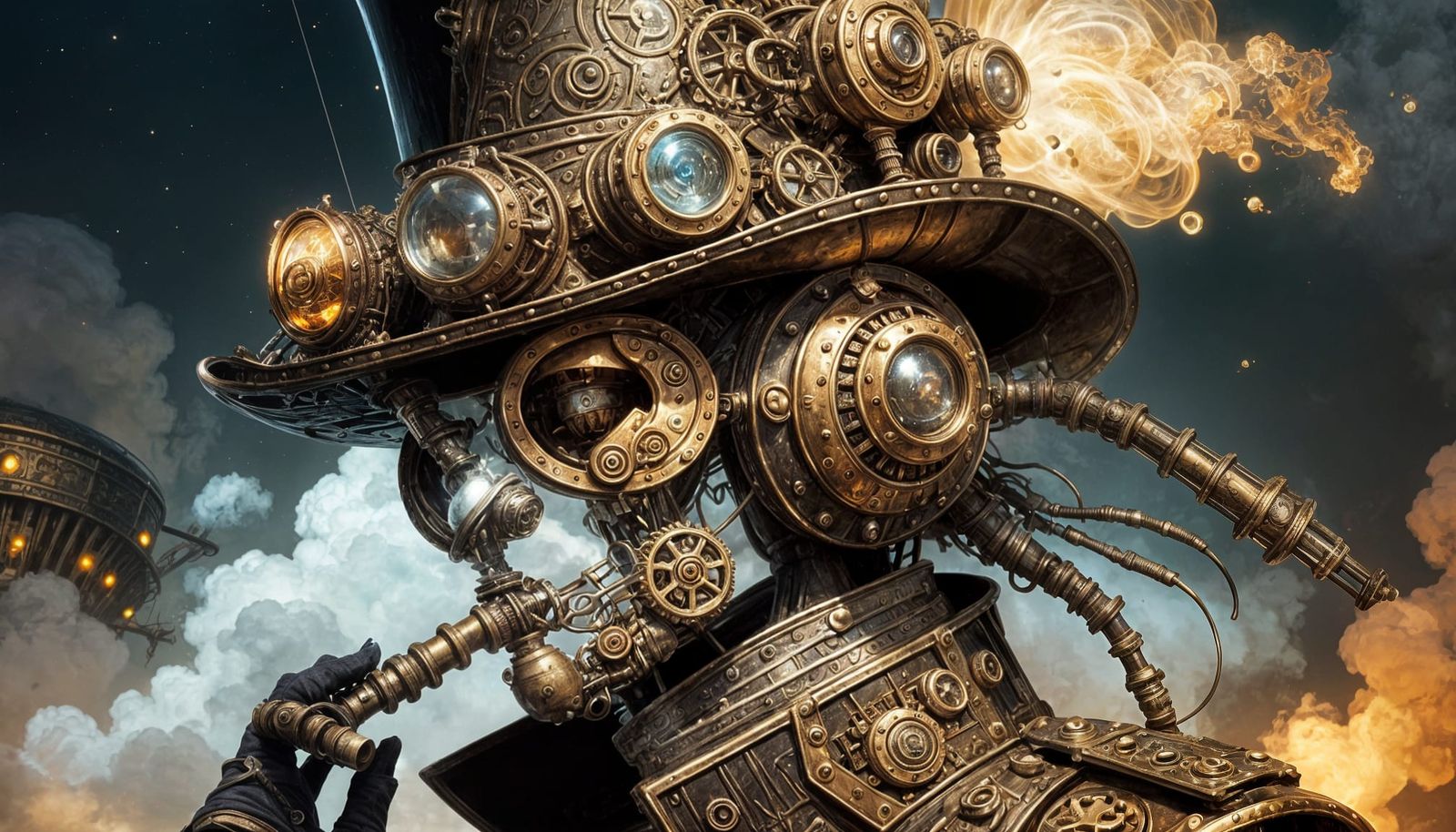 Steampunk Bal-Bal Toiling in Steam-Driven Realm