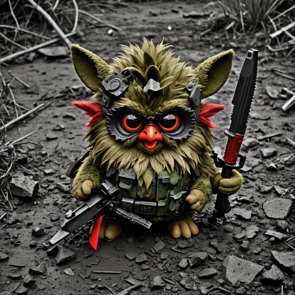 Commando Furby