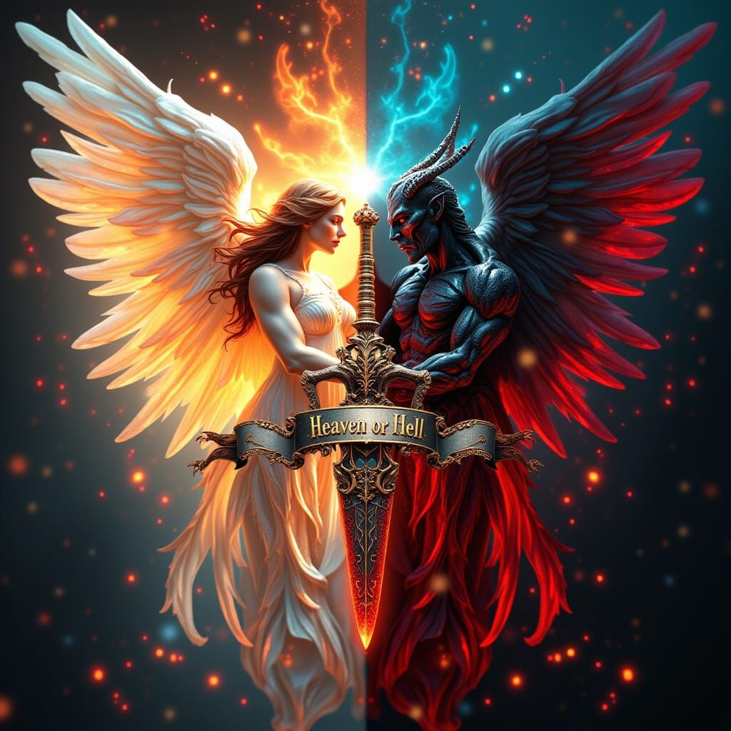 Angelic Aurasync vs Demonic Chromacrypt Split Screen