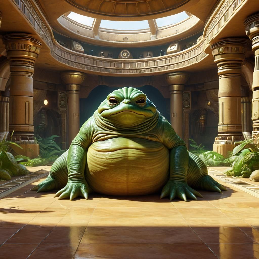 Jabba the Hutt Portrait