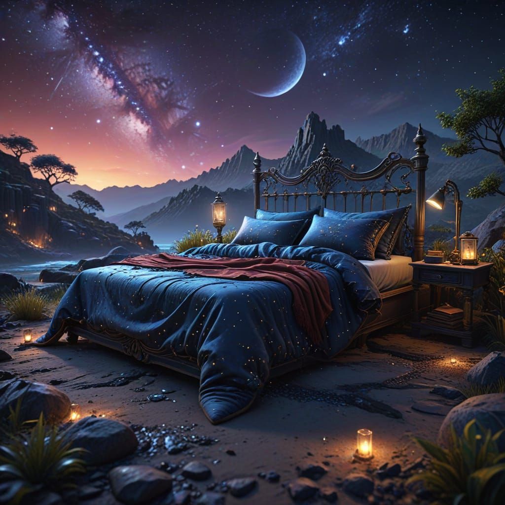 Fantastical Global Sleep Under the Stars Night