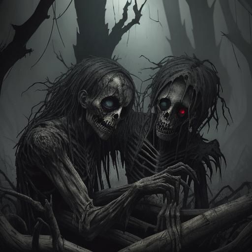 Disturbing Dark Fantasy: Decomposed Corpses Feast