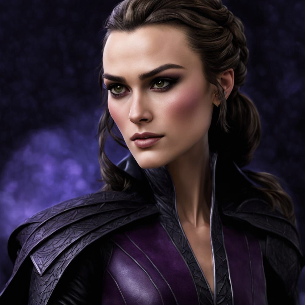 Evil-Lyn Ultrarealistic Portrait with Sinister Smile