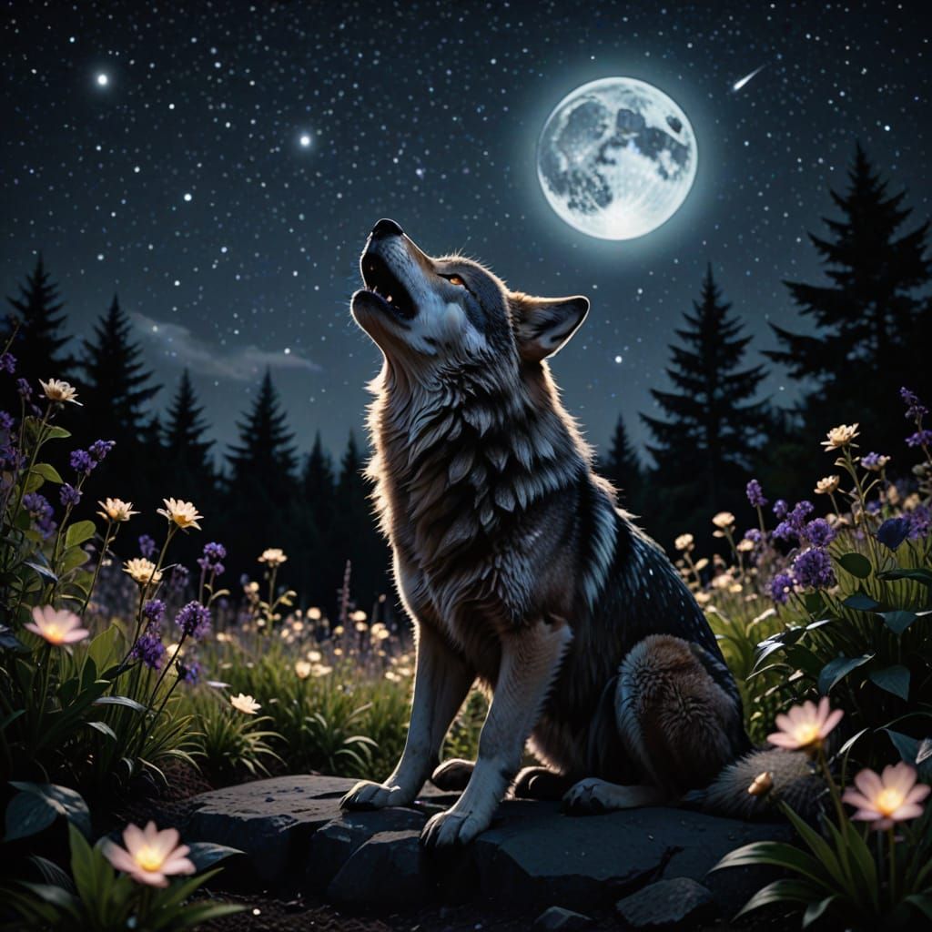 Moonlit Serenade in Moody Blues