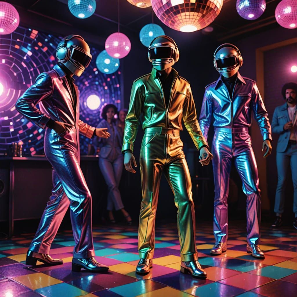 Glamorous Disco Mantis Dance Party