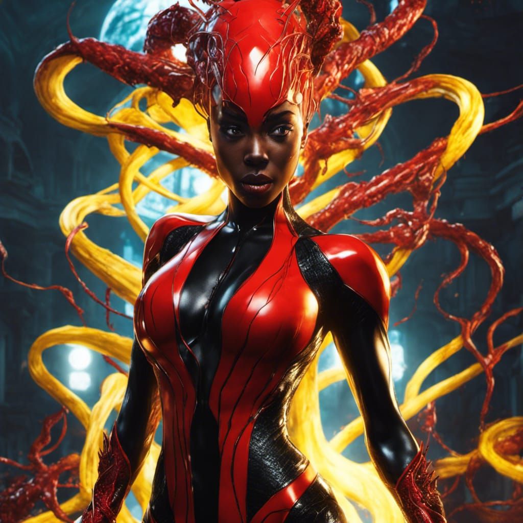 Symbiote Transformation: A Dark Fantasy Concept