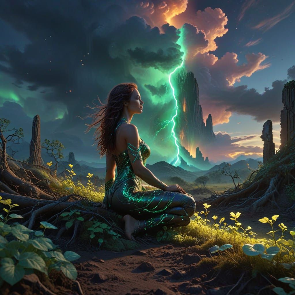 Gaia: Ruin and Rebirth in Digital Art