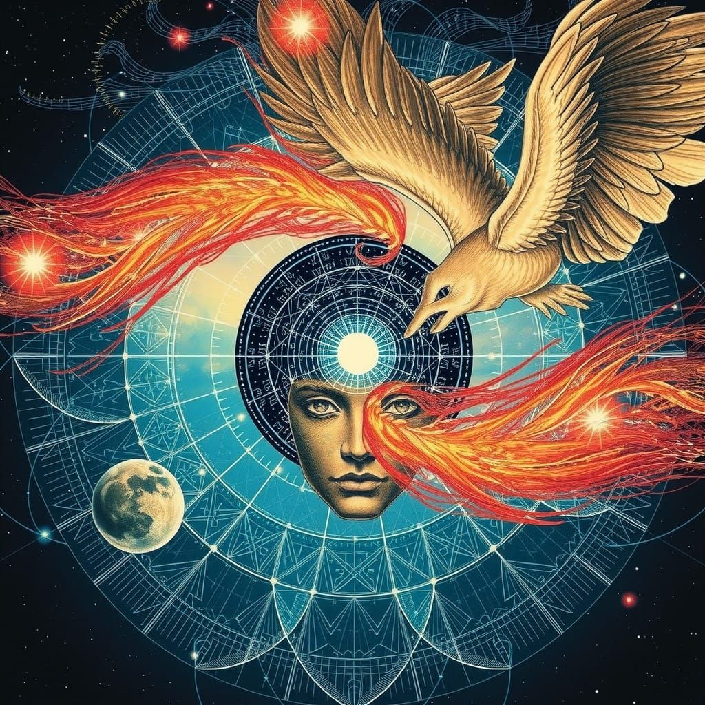 Ethereal Cosmic Expanse of Interconnected Realms