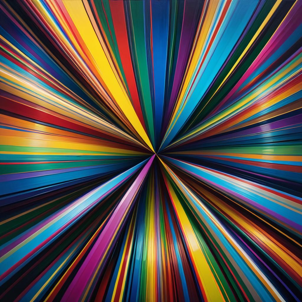 Colorful Abstract Art: Self-Discovery in Postmodern Style