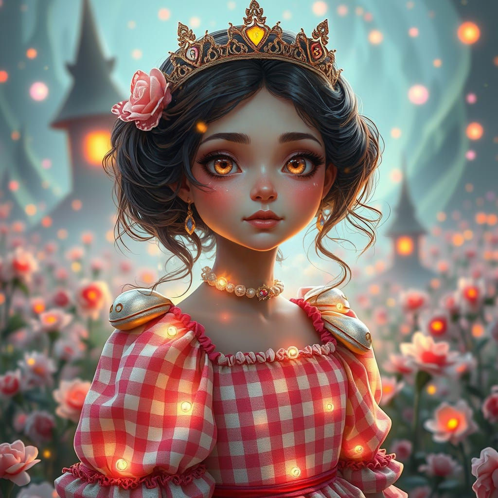 The gingham princess