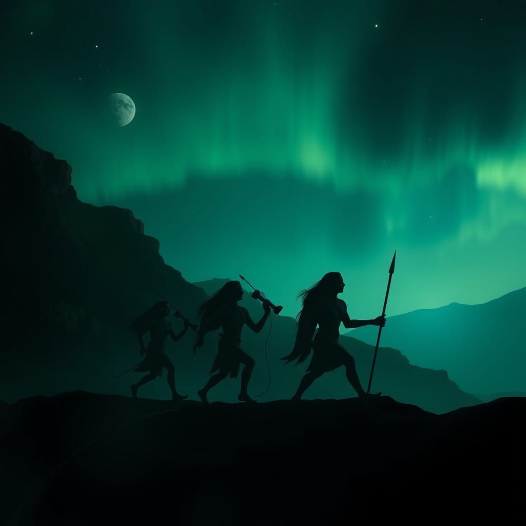 Glowing Libyco-Berber Runes