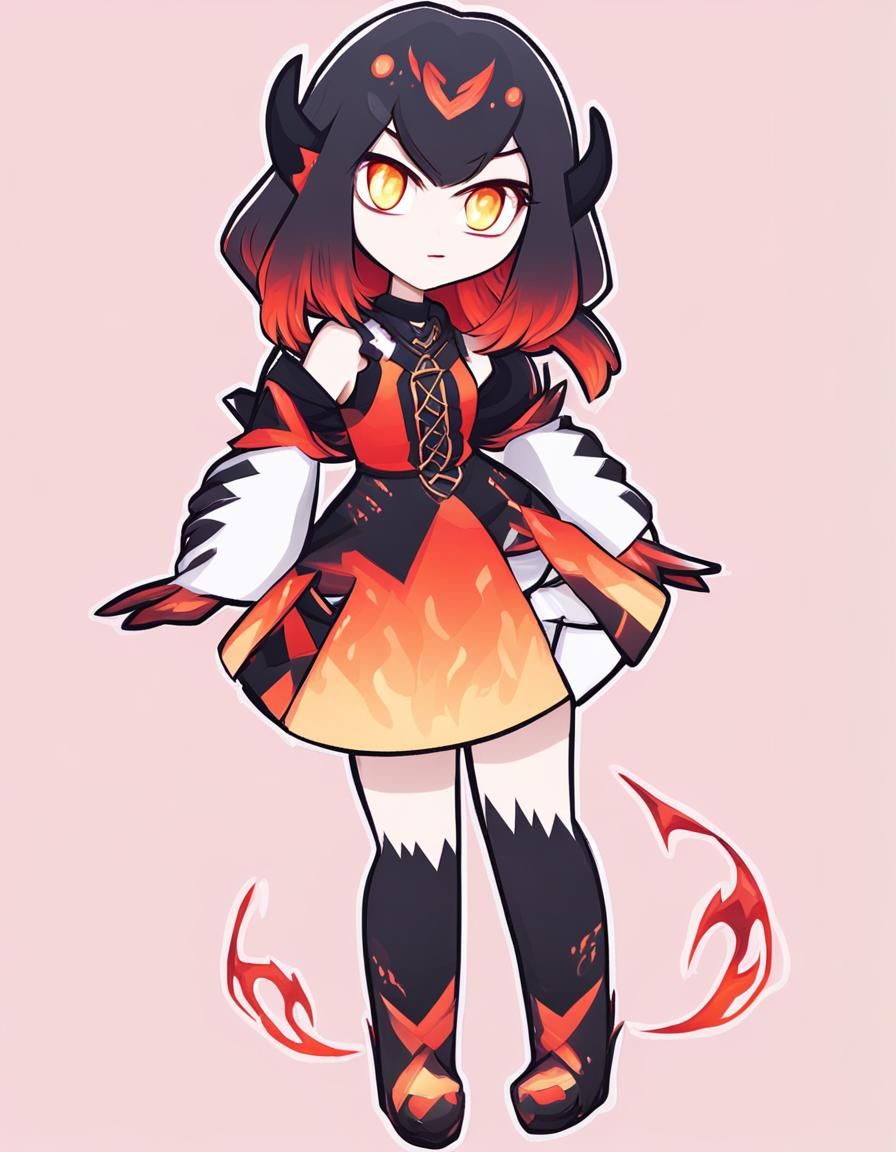 Alluring Monster Girl Character Design