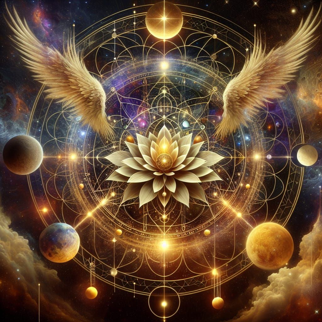 Celestial DNA: Sacred Geometry and Angelic Patterns
