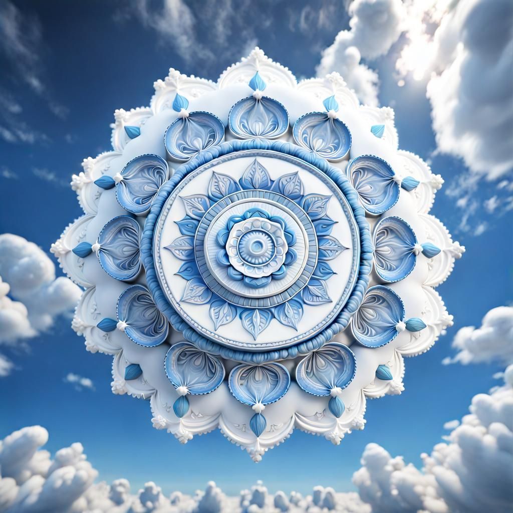 Clouds mandala