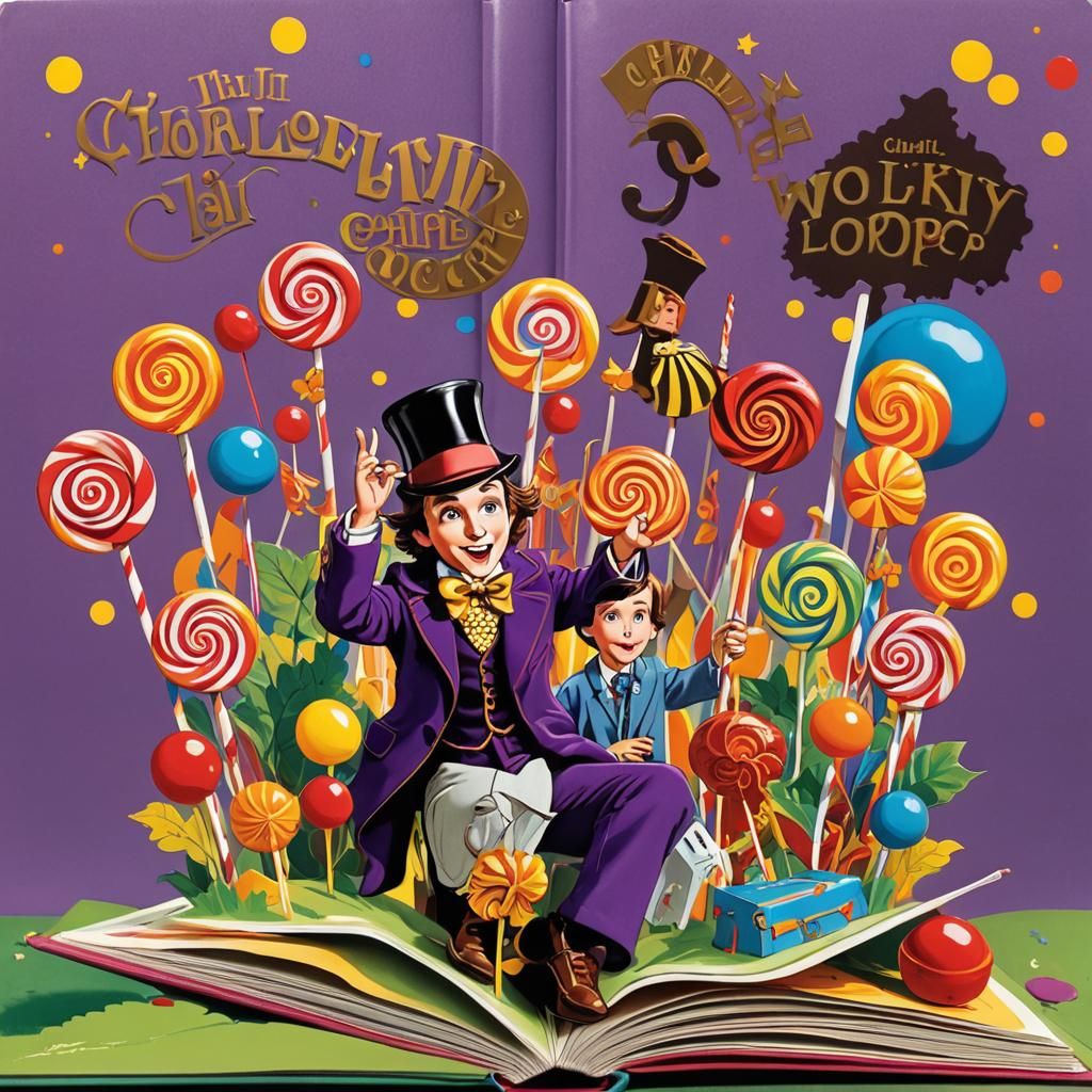 Charlie and the Chocolate Factory Pop-Up Book