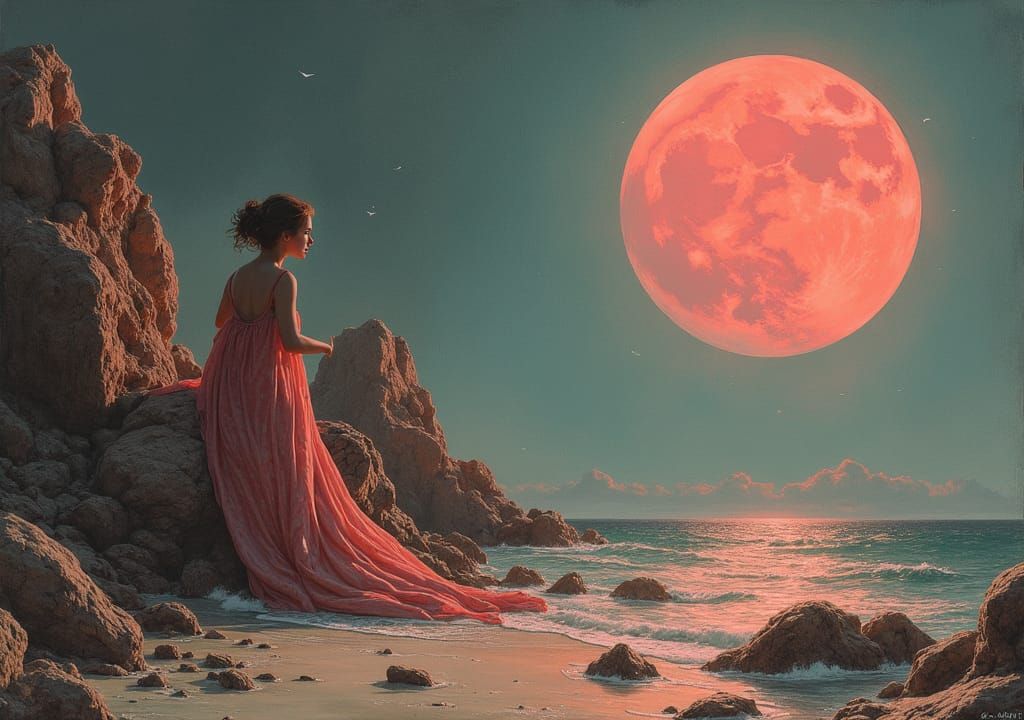 Surreal Descent into Madness and the Unknown