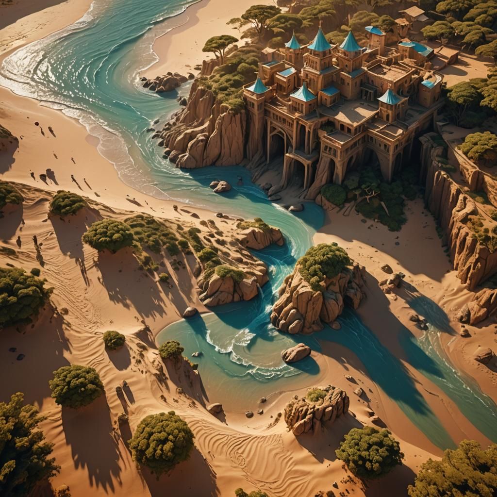 Surreal Subworld: A Cinematic Digital Painting