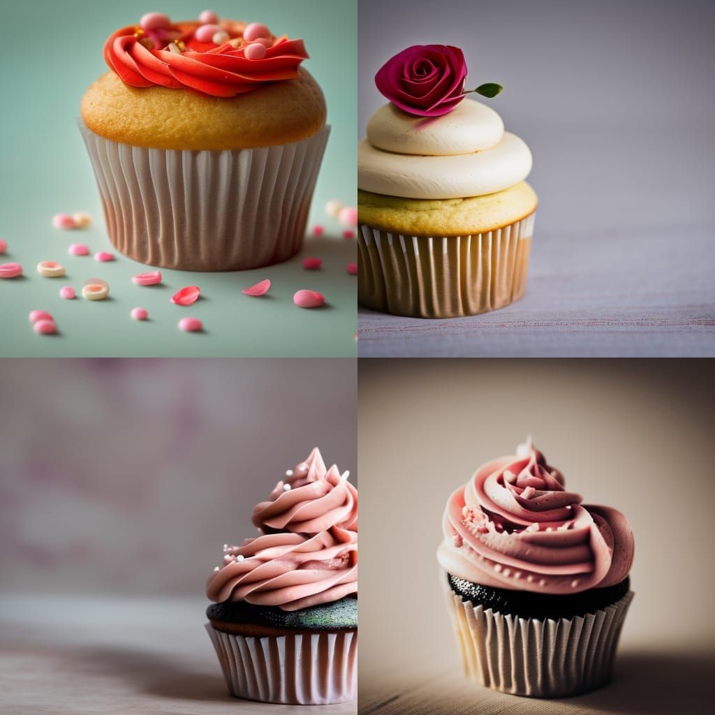 Delicious Cupcake Close-Up: Professional Photography