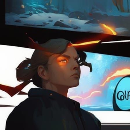 Gambit-Inspired Character in Y2K Chalet Comic Style