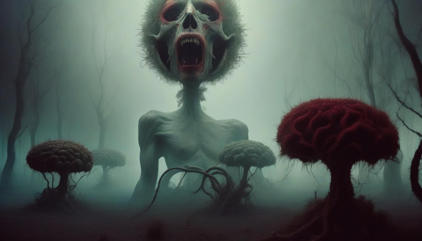 Savage Garden: Surreal Horror Scene