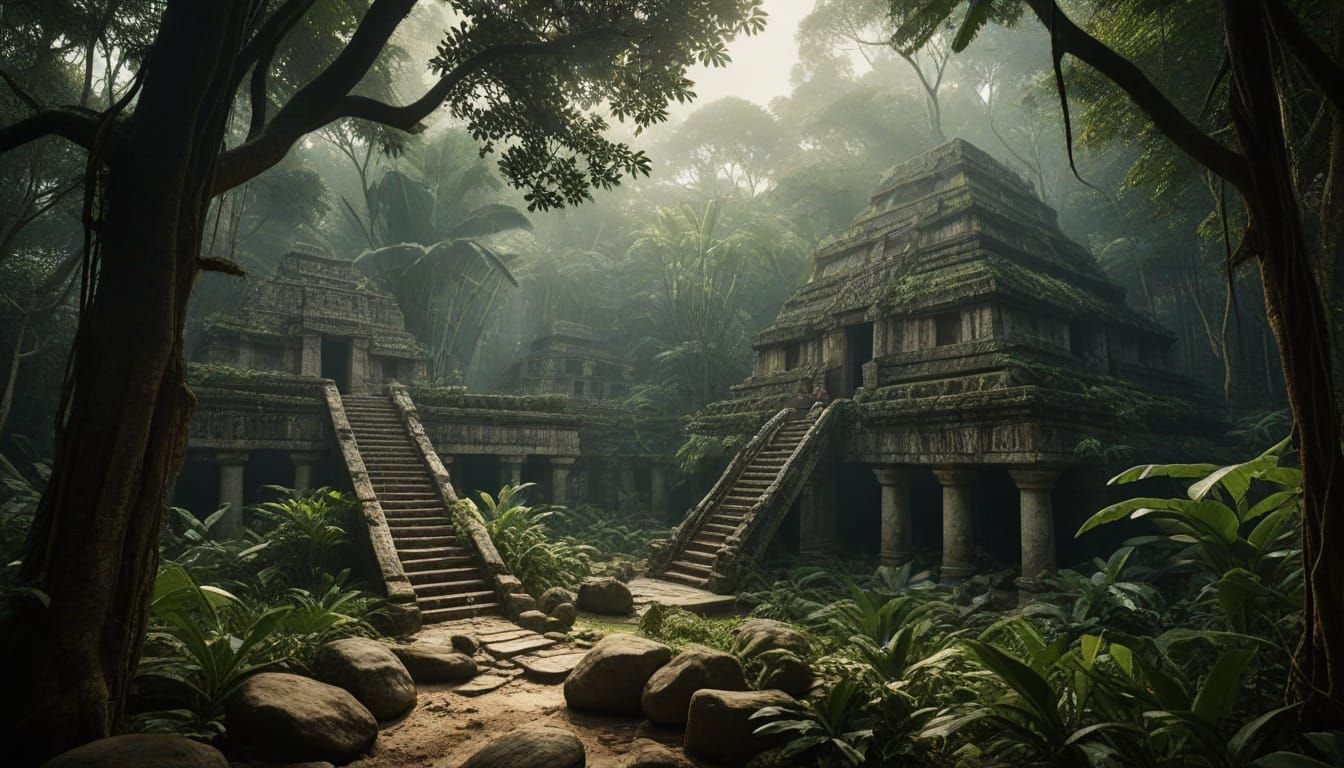 Ancient Mesoamerican Pyramid Discovery in Yucatan Jungle