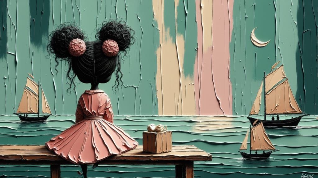 AI Generated Birthday Presents Image