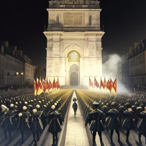 Detailed Call to Arms in Photorealistic Style