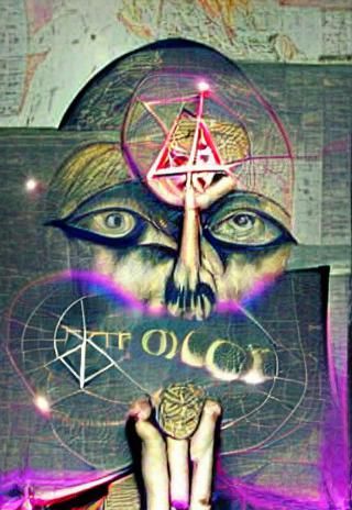 Intricate Occult Symbol with Geometric Elements
