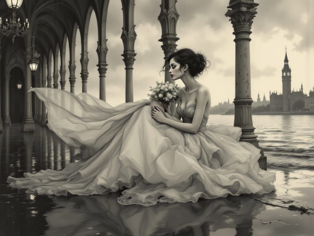 Surreal Clocks Melt in Sunlit Dreamscape