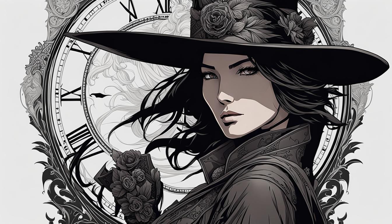 Bloodborne Lady color Ink