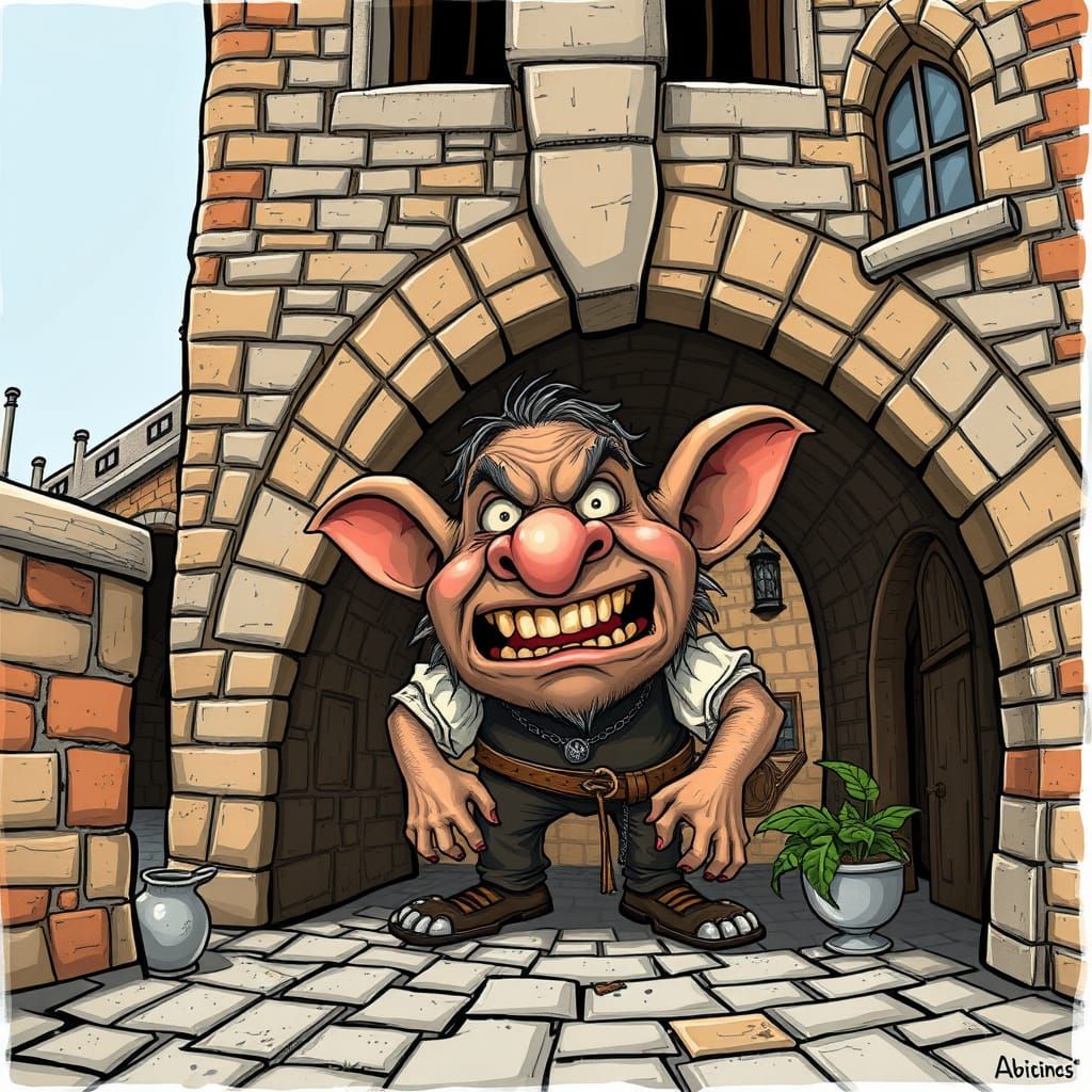 Tudor Troll Lives Under London Bridge