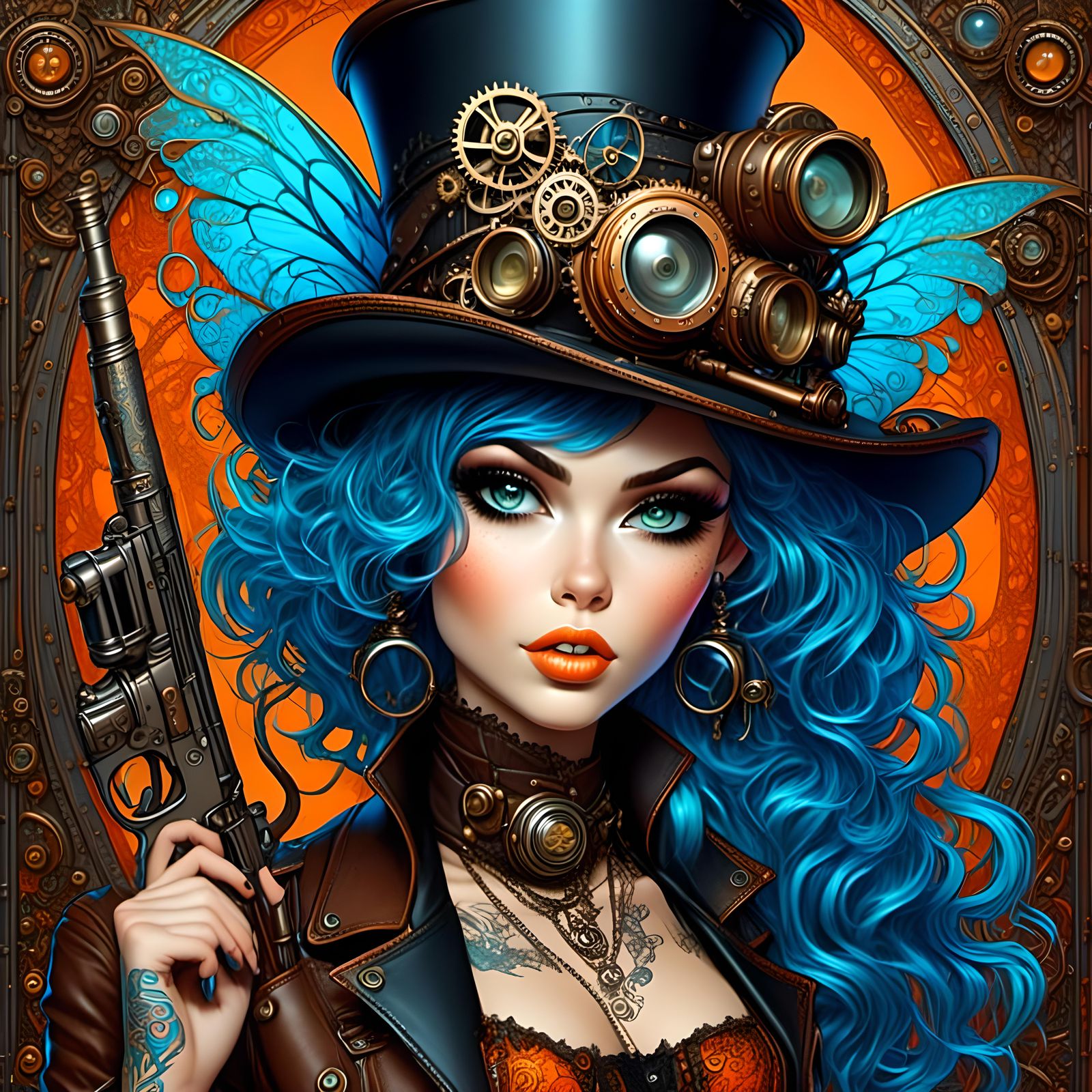 Miri Fortuna and the Steampunk Airship Hijack!