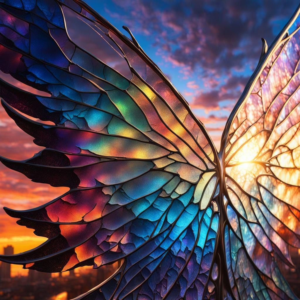 Shattered Heart with Angel and Demon Essence