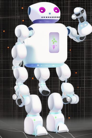 Android Movie Star with Sprockets and LED Lights