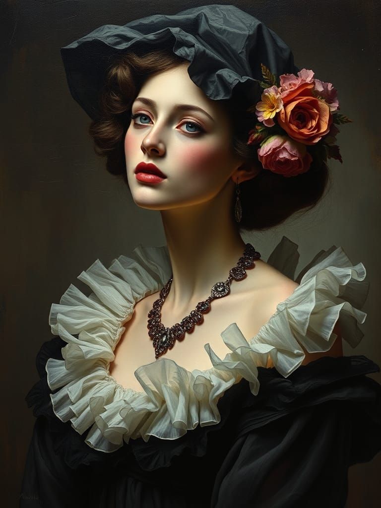 Mysterious Philosopher in Classical Oils